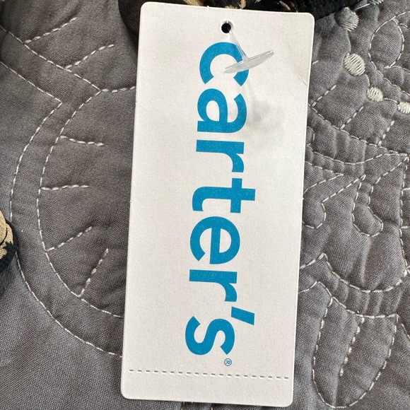 Carters Baby Girl Leopard Print 2 Piece Dress Set NWT Size 3 Months - Picture 3 of 10